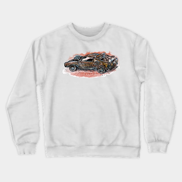 The V8 Interceptor Crewneck Sweatshirt by emalandia